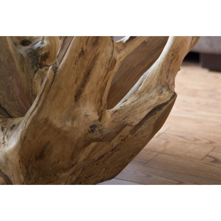 Natura Round Root Coffee Table - L